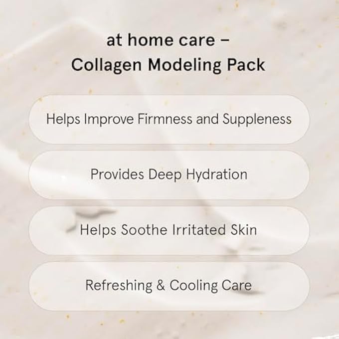 ONE THING COLLAGEN MODELING PACK 0.7 OZ * 7 MASKS | FACIAL POWDER PEEL OFF MASK FOR HYDRATING COOLING SOOTHING FIRMING SKIN, REFINE CLEAN PORES | KOREAN FACE MASK - Image 3